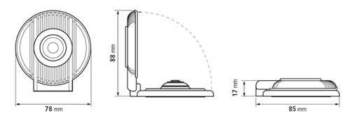 Quick Voetschakelaar "Neer" Wit / Grijze knop - 00632145 03 small - 00632145