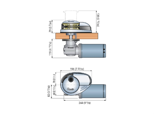 Quick Prince DP2 500W/12V/6mm kaapstander - 00632667 02 small - 00632667
