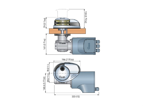 Quick Prince DP2 700W/24V/8mm kaapstander - 00632671 02 small - 00632671