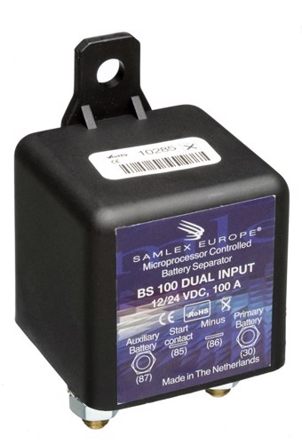 SAMLEX Accu Scheidingsrelais BS 100 Dual - 00711100 01 small - 00711100