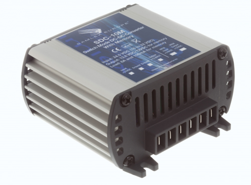SAMLEX DC-DC Converter SDC-10M / 18-32V>13,8V+12V memory 8A+100mA - 00711121 01 small - 00711121