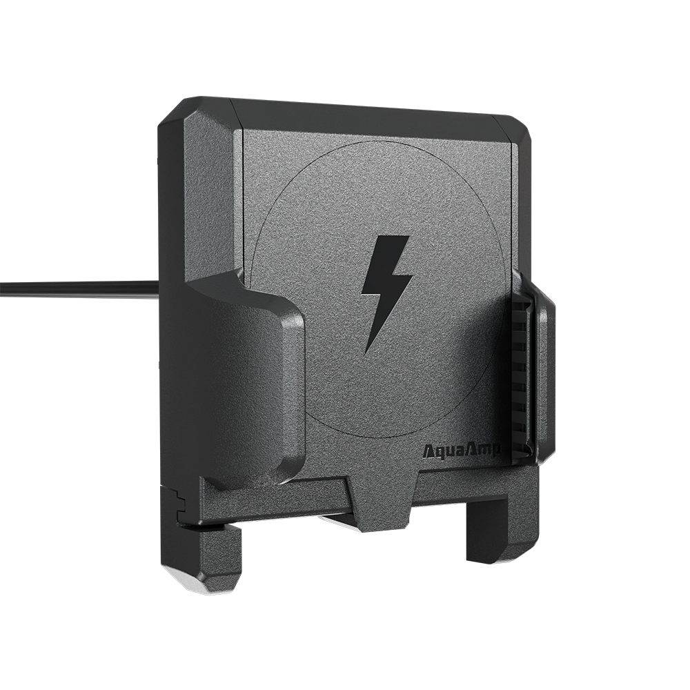 AquaAmp 915 Verticale vlakke klemhouder, 15W Qi2, standaard magneet - 00711343 1 - 00711343