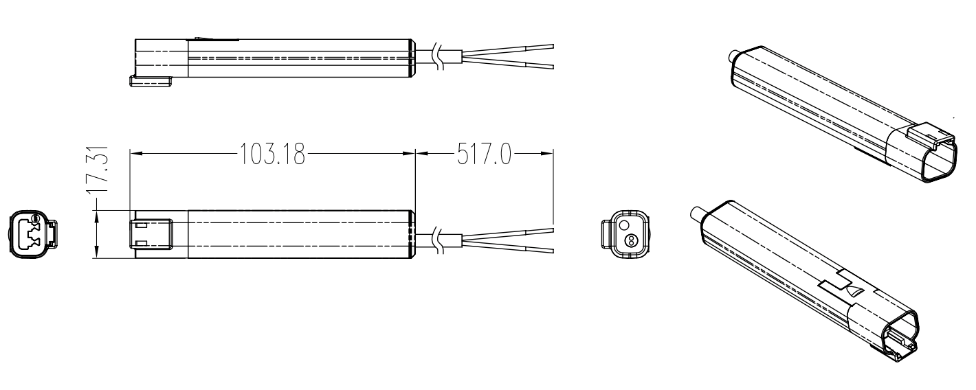 AquaAmp DC-DC in-line adapter 24>12 Volt, 3 amp&egrave;re - 00711366 1 - 00711366