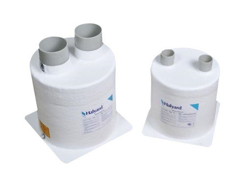 Halyard Top in Top out silencer, demper 76/76 mm - 01300110 01 small - 01300110