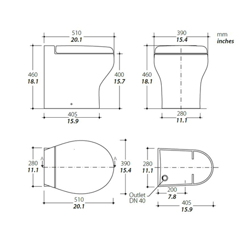 Tecma Silence Plus 2G, 24V, Hoog, Poly SoftClose, Multiframe 2-knops SFT, solenoid - 12111157 02 small - 12111157