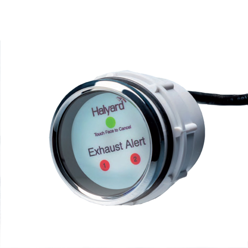 Halyard Uitlaat alarmsysteem 2 motoren 1 display, vaste sensoren met 16m kabel - 15000009 01 small - 15000009