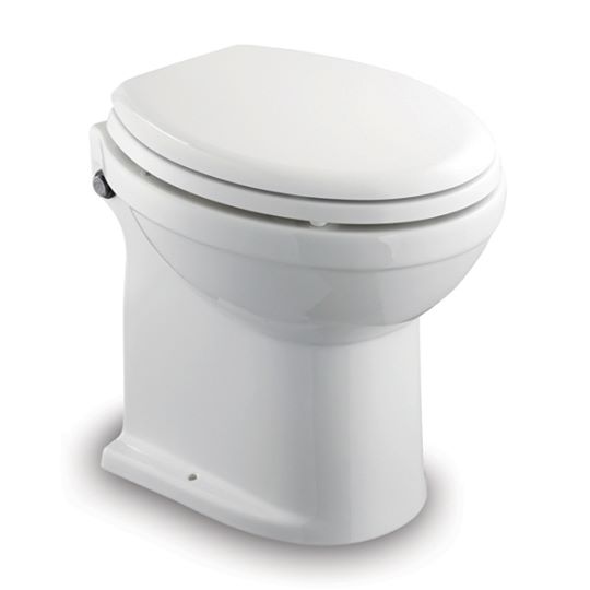 Tecma Polyester (MDF kern) Bril en deksel (wit) Evolution (oud model)/Prestige 45 - 26000168 01 - 26000168