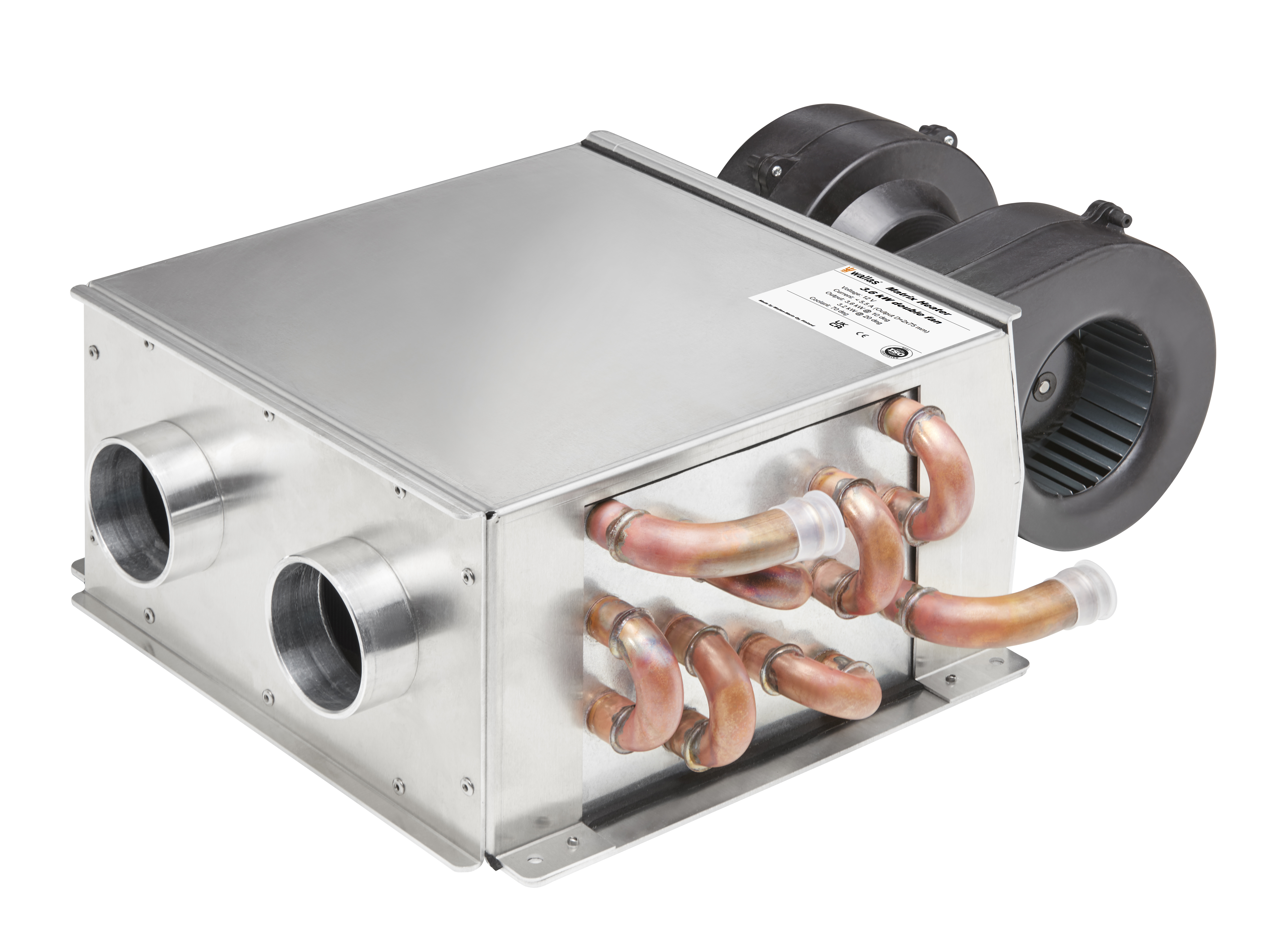 Wallas Matrix heater 3.6 kW, 75 mm - 50007400 1 - 50007400