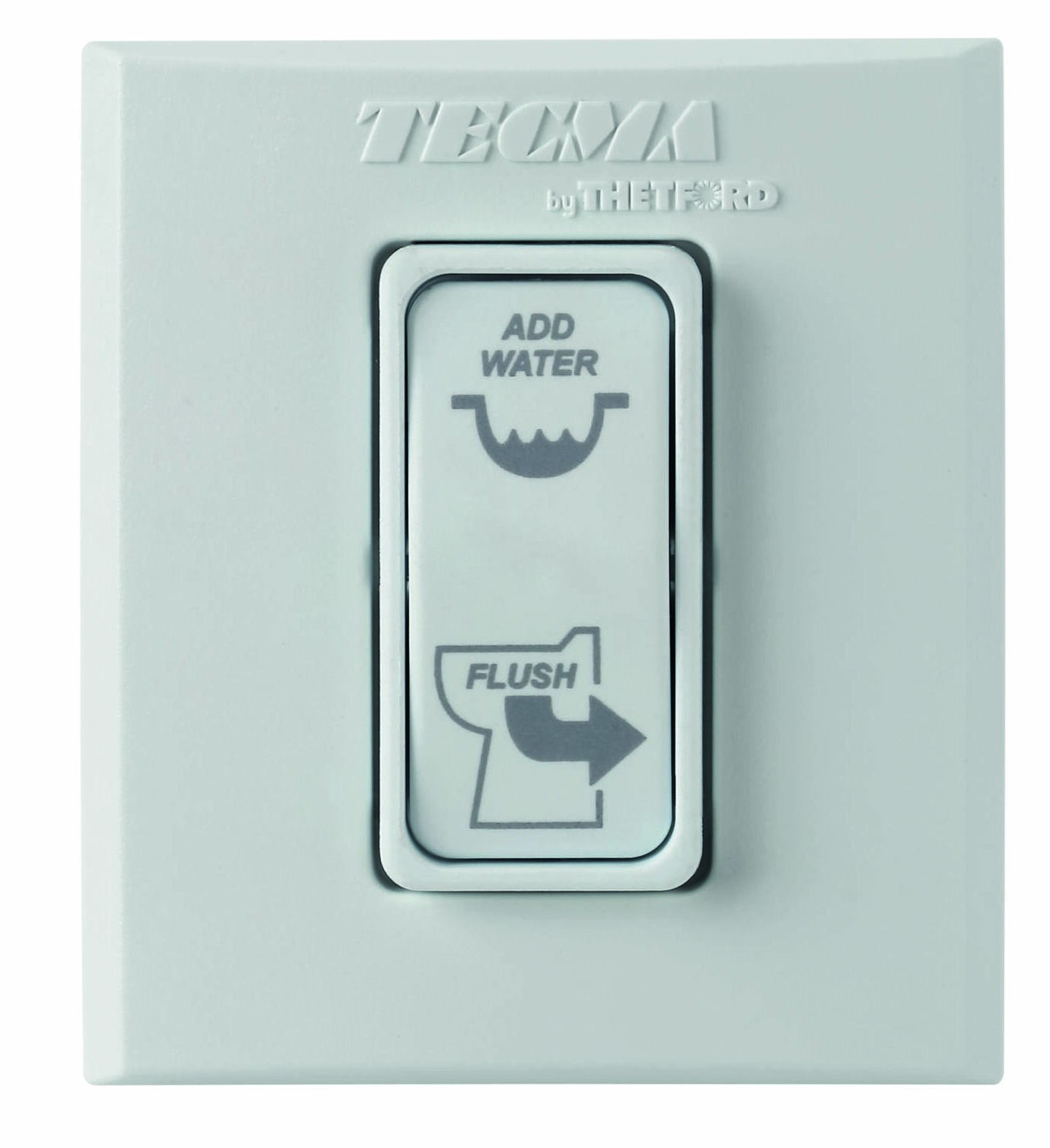 Tecma Nano, 24V, Wit, Thermo, Eco Rocker Schakelaar, Solenoid - Tecma rocker panel 5 - 28111100