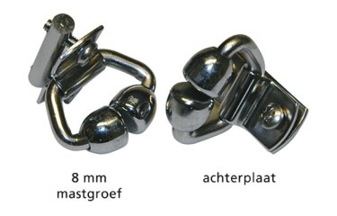 Easy Feeder, grootzeil - 8mm mastgroef
