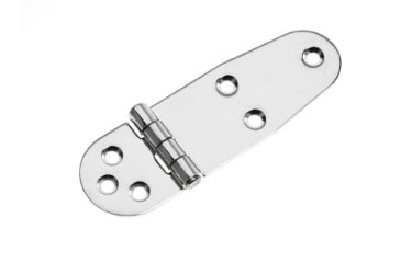 ROCA staartscharnier vlak RVS 127 x 40 mm