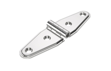 ROCA staartscharnier vlak RVS 106 x 30 mm
