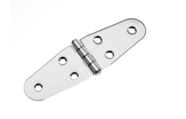 ROCA staartscharnier vlak RVS 140 x 40 mm