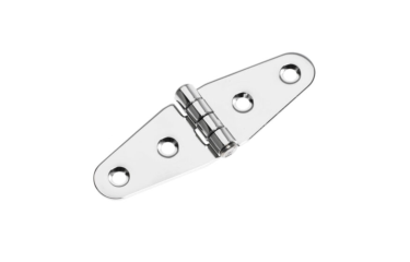ROCA staartscharnier vlak RVS 100 x 30 mm