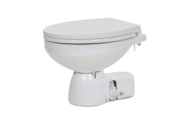 JABSCO Elektrisch toilet Quiet Flush E2 Regular met solenoid Soft Closing
