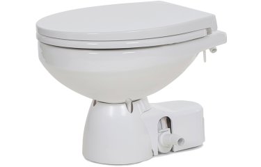 JABSCO Elektrisch toilet Quiet Flush E2 Compact met solenoid Soft Closing