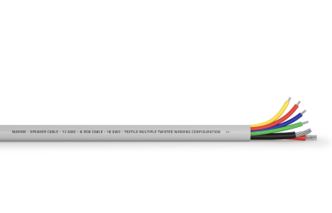 HERTZ Speakerkabel met RGB bedrading