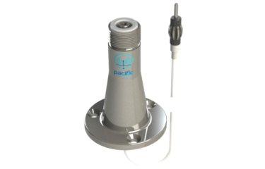 PACIFIC AERIALS FM/AM LongReach Pro - P6167 RVS deksteun met kabel