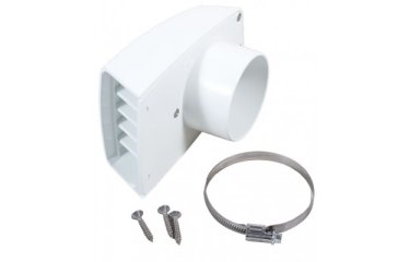 WALLAS Inlaat grill 75mm water beschermd