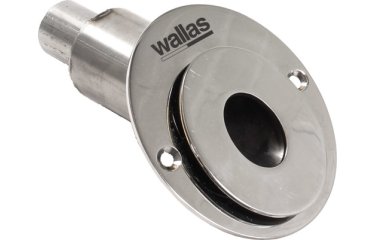 WALLAS Spiegeldoorvoer negatieve spiegel &Oslash;28/45 mm